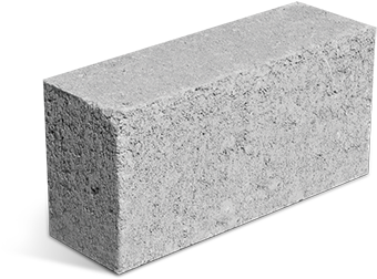 Common Concrete Brick (222x106x73mm) for general masonry and foundation work.